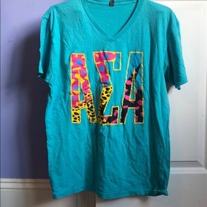 Alpha Sigma Alpha V-neck Shirt